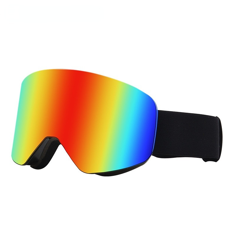 Nauji cilindro magnetiniai slidinėjimo akiniai Dviejų sluoksnių nerasojantys magnetiniai slidinėjimo akiniai sniego akiniai alpinizmo akiniai