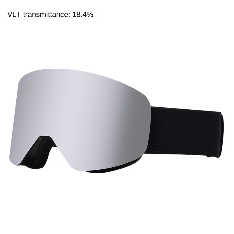 Nauji cilindro magnetiniai slidinėjimo akiniai Dviejų sluoksnių nerasojantys magnetiniai slidinėjimo akiniai sniego akiniai alpinizmo akiniai