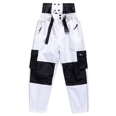 Sniego kelnės Moteriškos Slidinėjimo Vyriškos Moteriškos Slidinėjimo Kelnės Pastorintos Šiltos Žiemos Lauko Sportas Neperšlampamos Neperšlampamos Slidinėjimo Snieglentės Drabužiai