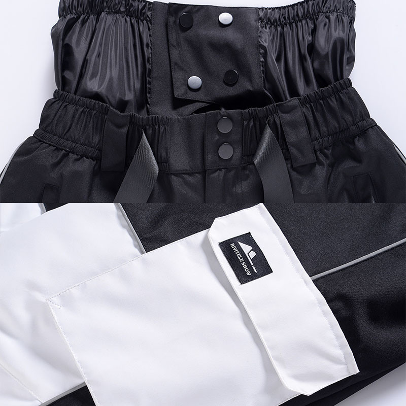 Sniego kelnės Moteriškos Slidinėjimo Vyriškos Moteriškos Slidinėjimo Kelnės Pastorintos Šiltos Žiemos Lauko Sportas Neperšlampamos Neperšlampamos Slidinėjimo Snieglentės Drabužiai