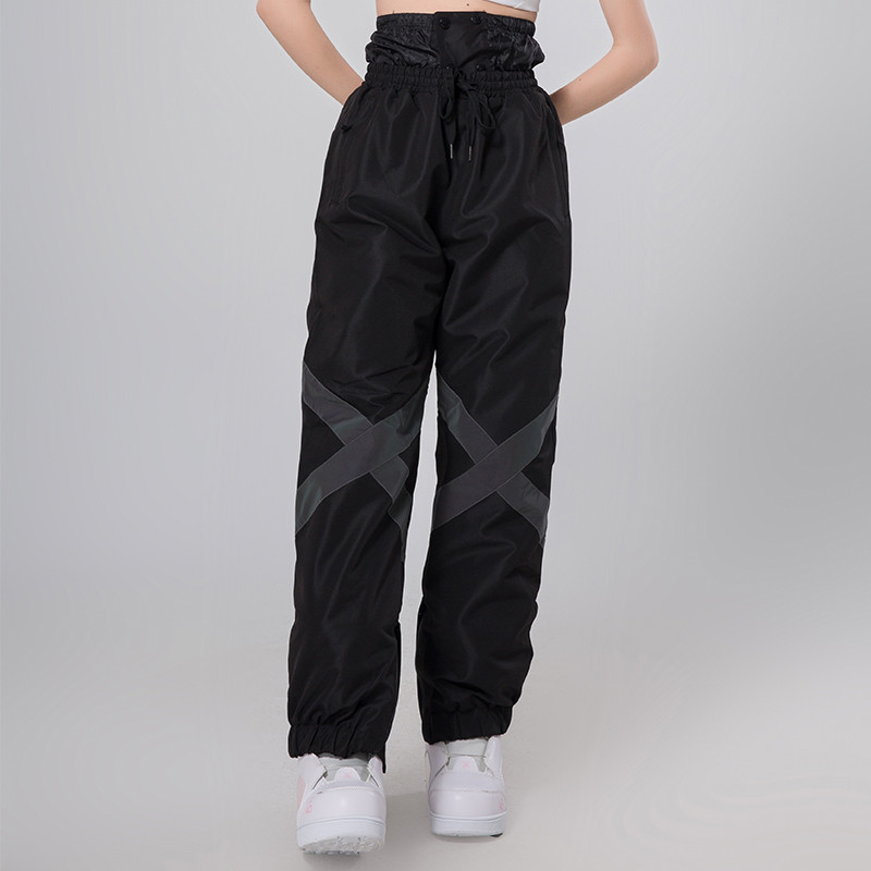 Šviesą atspindinčios slidinėjimo kelnės vyrams ir moterims žiemos snieglenčių alpinizmo stovyklavietėje storėjančios šiltos, atsparios vėjui ir vandeniui atsparios sniego slidinėjimo kelnės