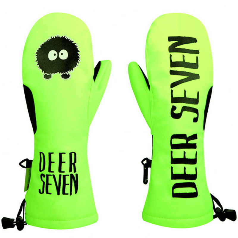 Vyrai Moterys Vaikai Slidinėjimo Pirštinės Žiemos Lauko Sportas Neperpučiamas Vėjui Neperšlampamas Šiltas Vilnas Slidinėjimas Snieglenčių pirštinės Vidiniai 5 pirštai