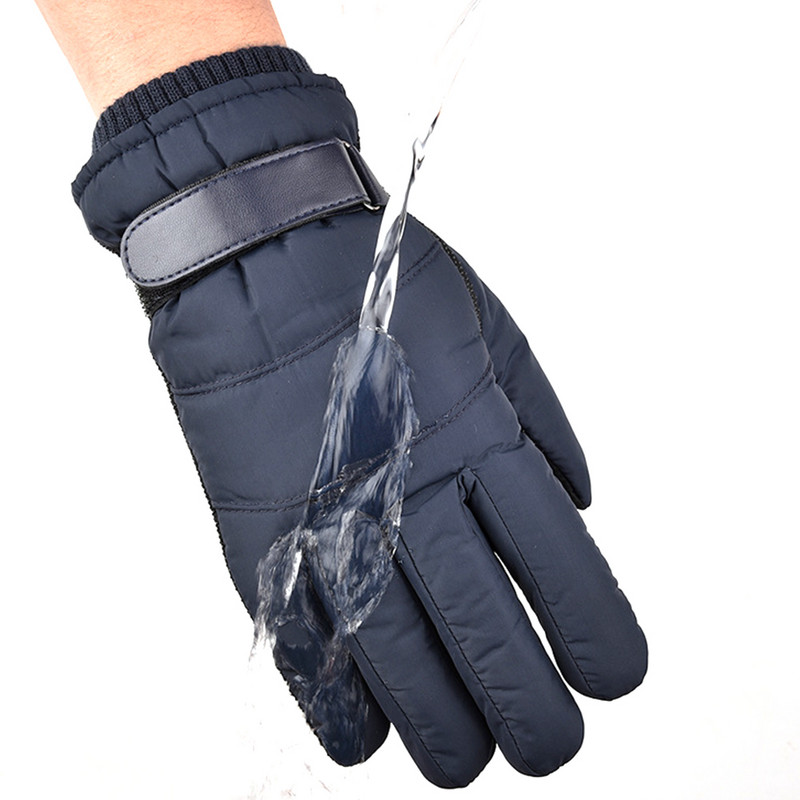 1 pora lauko kempingo dviratininkų pirštinių žiemai, šiltai sutirštintos vilnos vandeniui atsparios pirštinės moterims, vyrams, skirtos laipiojimui su jutikliniu ekranu