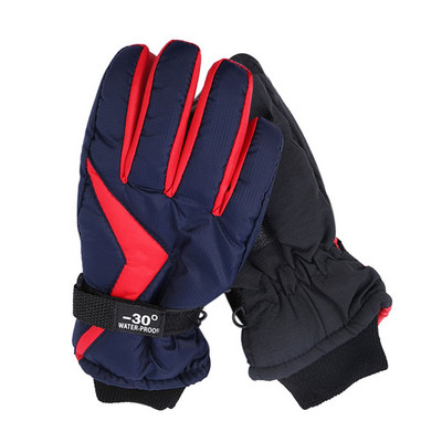 Mada Mieli animaciniai filmukai Vaikai Berniukai Merginos Storos Šiltos Vaikai Slidinėjimo Pirštinės Sportinės Pirštinės Neperpučiamos Vėjo