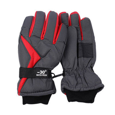 Mada Mieli animaciniai filmukai Vaikai Berniukai Merginos Storos Šiltos Vaikai Slidinėjimo Pirštinės Sportinės Pirštinės Neperpučiamos Vėjo