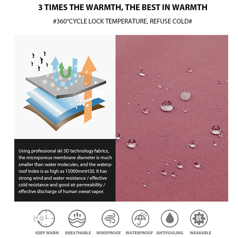 Vyriškos moteriškos slidinėjimo kelnės žieminės, šiltos, atsparios vėjui, vandeniui atsparios, kvėpuojančios plonos slidinėjimo snieglenčių kelnės Lauko sportinės sniego kelnės