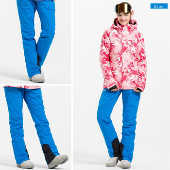Χειμερινό παντελόνι σκι Γυναικείο εξωτερικό υψηλής ποιότητας αντιανεμικό αδιάβροχο ζεστό παντελόνι για χιόνι Παντελόνι για Snowboard Μάρκα