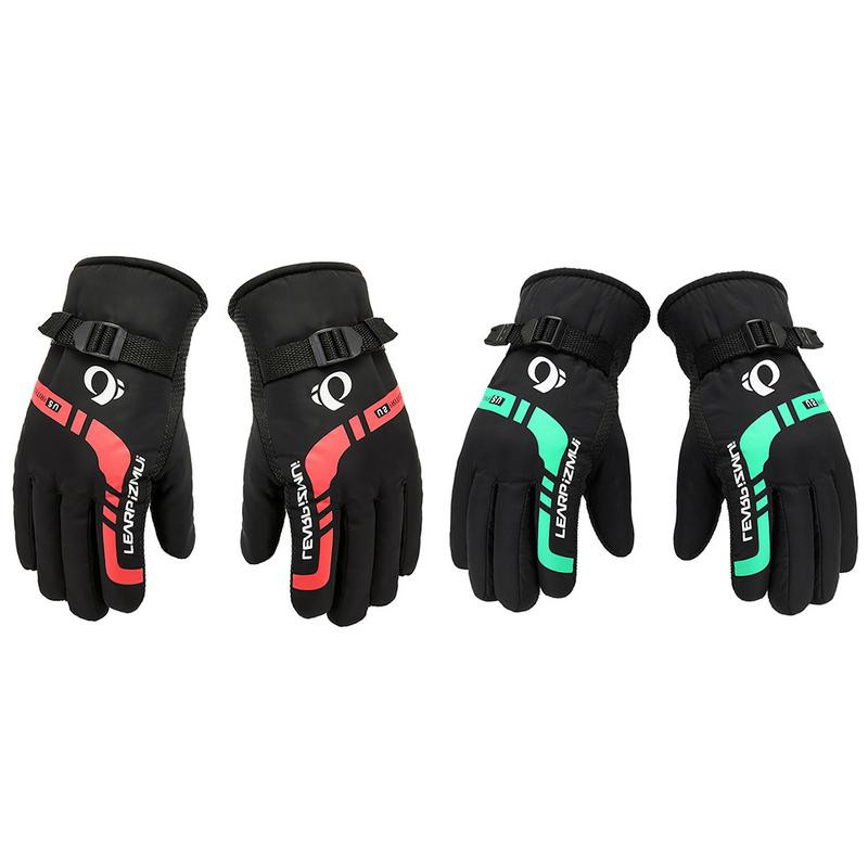 Žieminės terminės pirštinės vyrams, dviratininkų pirštinės, atsparios vėjui, atsparios šalčiui, pilnai pirštams lauke, vandeniui atsparios, dviračiu, motociklu