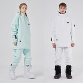 Novi skijaški set Ženske vanjske jakne za snowboard Muško skijaško odijelo Cargo hlače Vodootporne prozračne tople snježne hlače Zimska odjeća