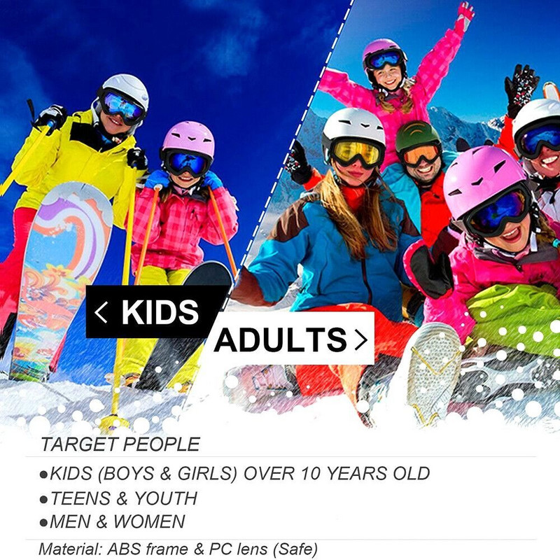 Zimski sportovi na otvorenom Skijaške naočale otporne na vjetar Moto biciklizam Snowboard UV400 okvir leće otporan na prašinu Sunčane naočale