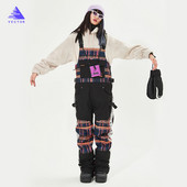 Ekstra debele muške ženske skijaške hlače ravni puni kombinezon zimski topli otporni na vjetar vodootporni sportovi na otvorenom snowboard motorne sanke