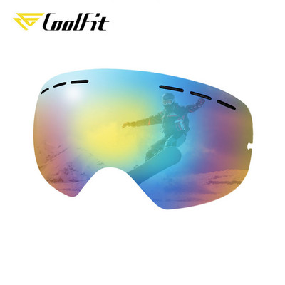 LOOGDEEL nauji slidinėjimo akiniai dvigubi sluoksniai UV400 nuo rasojimo didelės slidinėjimo kaukės akiniai slidinėjimo sniego vyrams Moteriški snieglenčių akiniai