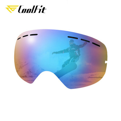 LOOGDEEL nauji slidinėjimo akiniai dvigubi sluoksniai UV400 nuo rasojimo didelės slidinėjimo kaukės akiniai slidinėjimo sniego vyrams Moteriški snieglenčių akiniai