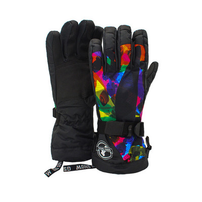 Žiemos vyriškos moteriškos sniego pirštinės šildomos šiltos moteriškos sniego kumštinės pirštinės kalnų sportui dviračių sportui moteriai pirštinės lauke snieglenčių sportui vyriškos pirštinės