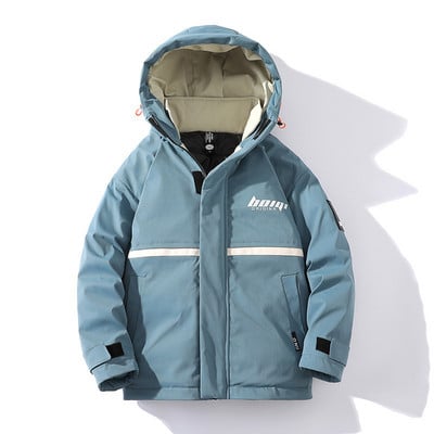 Žiemos šilta vyriška snieglenčių slidinėjimo striukė Vyriška nuo vėjo apsauganti medvilninė pūkinė parkas Storas aukštos kokybės paltas Madinga pūkinė striukė vyrams