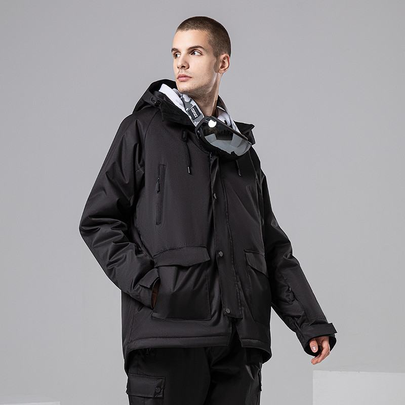 Kvėpuojanti vyrų Moteriška slidinėjimo striukė Slidinėjimo kelnės Žiemos Šiltos Vėjo nepraleidžiančios Neperšlampamos Lauko Sporto Sniegomobiliams Snieglenčių slidinėjimo palto kelnės