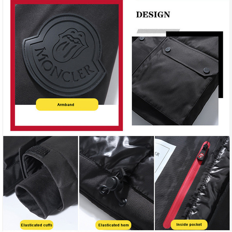 Vyriška slidinėjimo striukė žieminė, atspari vėjui ir vandeniui su gobtuvu, šilta balta pūkinė striukė su antenu, vyriška lauko slidinėjimo įranga, vyriška snieglenčių striukė