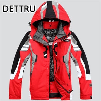 Super Warm Top Outdoor Snowboard Ski Jacket Men Winter Hooded Warm Parkas Αδιάβροχο Snow Jacket για Πεζοπορία Κάμπινγκ Σκι