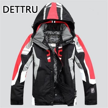 Super Warm Top Outdoor Snowboard Ski Jacket Men Winter Hooded Warm Parkas Αδιάβροχο Snow Jacket για Πεζοπορία Κάμπινγκ Σκι