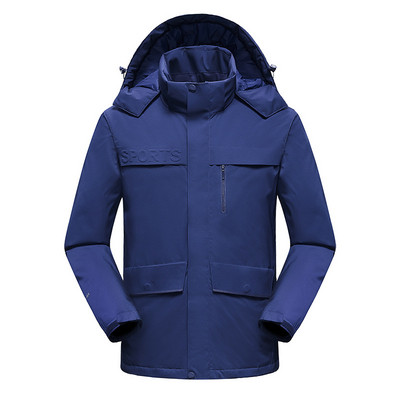 Slidinėjimo striukė Vyriška žieminė, šilta, atspari vėjui, vandeniui atspari sniego striukė, karšto slidinėjimo įranga, snieglenčių apranga, vyrų lauko dviračių kempingų prekės ženklas