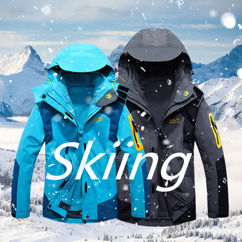 Μπουφάν σκι Ανδρικά Γυναικεία Χειμώνας Ζεστό αντιανεμικό Αδιάβροχο Αθλήματα για εξωτερικούς χώρους Μπουφάν χιονιού Εξοπλισμός ζεστού σκι Ανδρικό μπουφάν Snowboard Μάρκα
