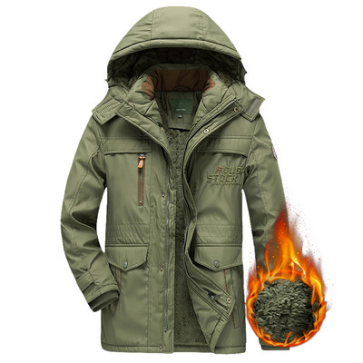 Skijaške jakne Muške zimske snježne tople parke Jakna Kaput Muška ležerna debela vunena parka s kapuljačom Vanjska marka za snowboard biciklizam kampiranje