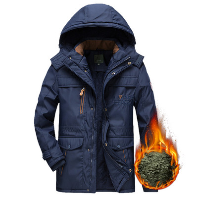 Skijaške jakne Muške zimske snježne tople parke Jakna Kaput Muška ležerna debela vunena parka s kapuljačom Vanjska marka za snowboard biciklizam kampiranje