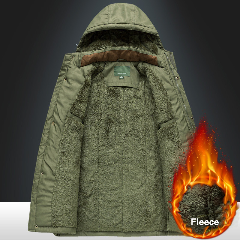 Skijaške jakne Muške zimske snježne tople parke Jakna Kaput Muška ležerna debela vunena parka s kapuljačom Vanjska marka za snowboard biciklizam kampiranje
