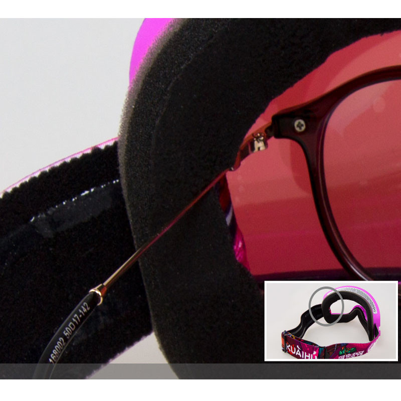 Iarna Noi ochelari de schi Strat dublu anti-ceață Rezidenți la vânt Cilindrici Bărbați Femei Mască Sport în aer liber Schi Ciclism Ochelari de snowboard