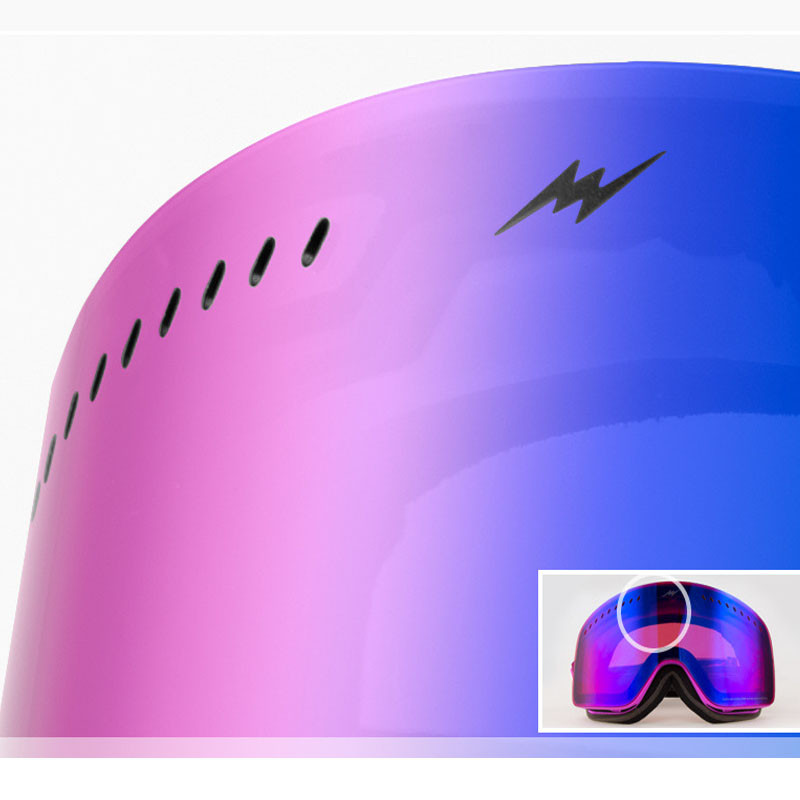 Iarna Noi ochelari de schi Strat dublu anti-ceață Rezidenți la vânt Cilindrici Bărbați Femei Mască Sport în aer liber Schi Ciclism Ochelari de snowboard