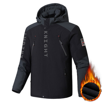 Νέα χοντρά ζεστά μπουφάν για σκι Ανδρικά αδιάβροχα μπουφάν για σκι και σνόουμπορντ Ανδρικά κοστούμια χιονιού Εξωτερικά ρούχα Plus Size 9XL