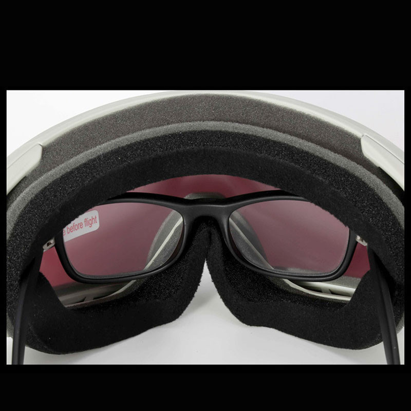 Nauji žieminiai slidinėjimo akiniai Dvisluoksniai cilindriniai akiniai nuo rasojimo lauko sportui dviračių slidinėjimui alpinizmo snieglenčių kaukė