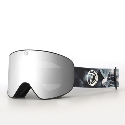 2022 m. nauji dviejų sluoksnių slidinėjimo akiniai nuo rasojimo UV400 vyriški, moteriški, vėjui atsparūs lauko sportiniai sniego akiniai