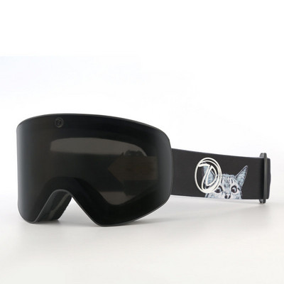 2022 m. nauji dviejų sluoksnių slidinėjimo akiniai nuo rasojimo UV400 vyriški, moteriški, vėjui atsparūs lauko sportiniai sniego akiniai