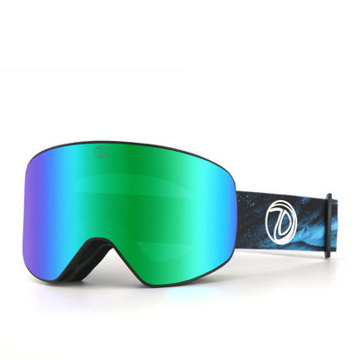 2022 m. nauji dviejų sluoksnių slidinėjimo akiniai nuo rasojimo UV400 vyriški, moteriški, vėjui atsparūs lauko sportiniai sniego akiniai