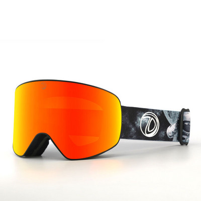 2022 m. nauji dviejų sluoksnių slidinėjimo akiniai nuo rasojimo UV400 vyriški, moteriški, vėjui atsparūs lauko sportiniai sniego akiniai