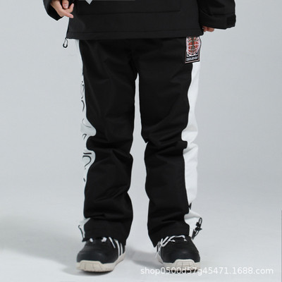 Vyrų Moteriškos Slidinėjimo Kelnės Žiemos Lauke Šiltos Vėjo Neperšlampamos Moteriškos Snieglentės Kelnės Atšvaitos Slidinėjimo Kelnės Slidinėjimo įranga