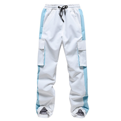 -30 naujų spalvų derančių vyriškų ar moteriškų sniego kostiumų striukės snieglentininkų drabužiai slidinėjimo kostiumai 10K vandeniui atsparus žieminis ledinis paltas