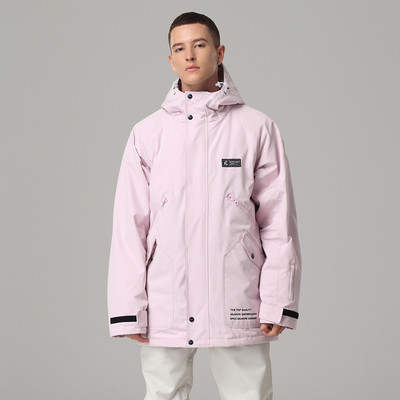 Nauja unisex šilta žieminė slidinėjimo striukė moteriška vyriška, neperšlampama nuo vėjo, snieglenčių striukė moteriška, vyriška lauko apranga