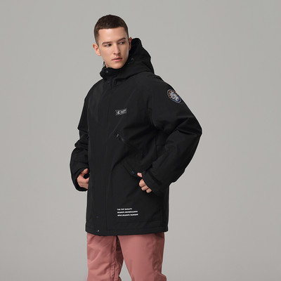 Nauja unisex šilta žieminė slidinėjimo striukė moteriška vyriška, neperšlampama nuo vėjo, snieglenčių striukė moteriška, vyriška lauko apranga