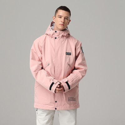 Nauja unisex šilta žieminė slidinėjimo striukė moteriška vyriška, neperšlampama nuo vėjo, snieglenčių striukė moteriška, vyriška lauko apranga