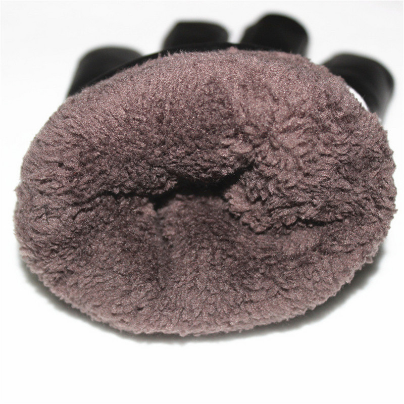 Vyriškos žieminės vandeniui atsparios terminės pirštinės pirštinės storas pliušinis pamušalas kamufliažinio rašto neslystantis delnas reguliuojamas sniego slidinėjimo pirštinės