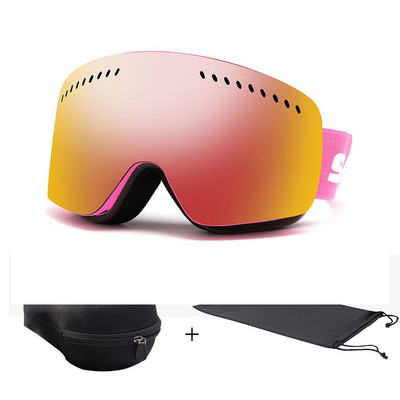 2022 m. Nauja žiema Nauja Slidinėjimo kaukė Dvisluoksnė Vyrų Moterų Lauko Sporto Dviračių Slidinėjimo Akiniai Vėjo nepraleidžiantys snieglenčių akiniai