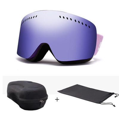 2022 m. Nauja žiema Nauja Slidinėjimo kaukė Dvisluoksnė Vyrų Moterų Lauko Sporto Dviračių Slidinėjimo Akiniai Vėjo nepraleidžiantys snieglenčių akiniai