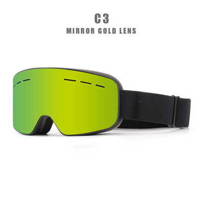 2022 m. nauji dvisluoksniai slidinėjimo akiniai nuo rasojimo sportiniai akiniai nuo vėjo cilindriniai vyriški, moteriški lauko profesionalūs snieglenčių slidinėjimo sniego akiniai