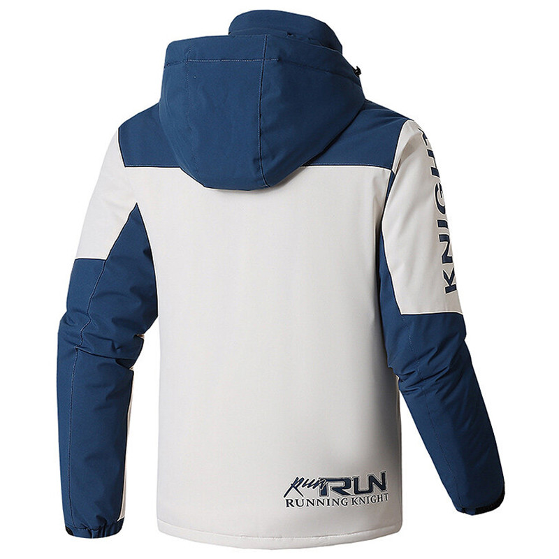 Didelio dydžio 7XL 8XL 9XL stora šilta vyriška vandeniui atspari slidinėjimo snieglenčių striukė nuo vėjo nepraleidžianti žiemos sniego paltai Parkai Vyriški vėjo striukės su gobtuvu