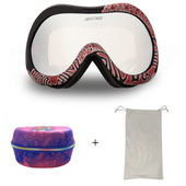 Nauji žieminiai sferiniai slidinėjimo akiniai dvisluoksniai nuo rasojimo akiniai lauko sportui alpinizmo snieglenčių slidinėjimo kaukė vyrams, moterims