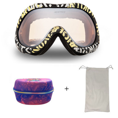 Nauji žieminiai sferiniai slidinėjimo akiniai dvisluoksniai nuo rasojimo akiniai lauko sportui alpinizmo snieglenčių slidinėjimo kaukė vyrams, moterims