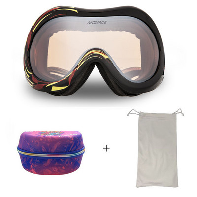 Nauji žieminiai sferiniai slidinėjimo akiniai dvisluoksniai nuo rasojimo akiniai lauko sportui alpinizmo snieglenčių slidinėjimo kaukė vyrams, moterims