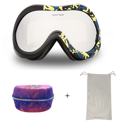 Nauji žieminiai sferiniai slidinėjimo akiniai dvisluoksniai nuo rasojimo akiniai lauko sportui alpinizmo snieglenčių slidinėjimo kaukė vyrams, moterims